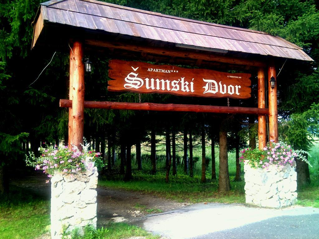 Guest House Sumski Dvor Vrhovine Bagian luar foto